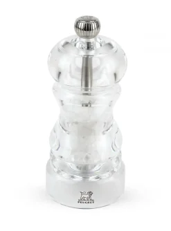 PEUGEOT NANCY Młynek do soli 12 cm / akryl + stal nierdzewna