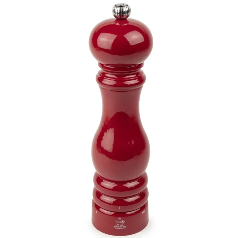 PEUGEOT PARIS Młynek do pieprzu 22 cm / red passion lacquer / drewno bukowe