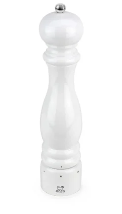 PEUGEOT PARIS Młynek do pieprzu 30 cm / biały lakier / drewno bukowe