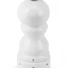 PEUGEOT PARIS Młynek do pieprzu 12 cm / biały lakier / drewno bukowe