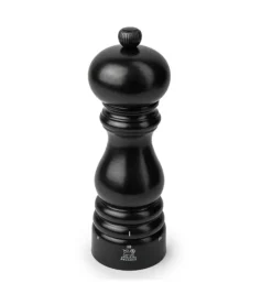 PEUGEOT PARIS Młynek do pieprzu 18 cm / satynowa czerń / drewno bukowe