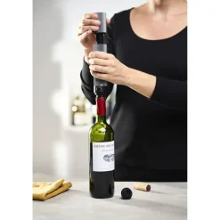 PEUGEOT PRESERVE DUO Pompka próżniowa do wina butelek 20 cm aluminium