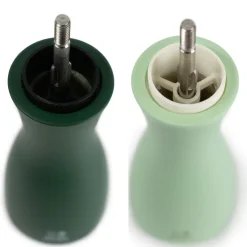 PEUGEOT TAHITI DUO Komplet młynków do soli i pieprzu 15 cm / drewno bukowe / zielony