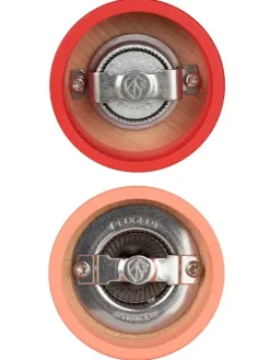 PEUGEOT TAHITI DUO Zestaw młynków do soli i pieprzu 15 cm / drewno bukowe / czerwony