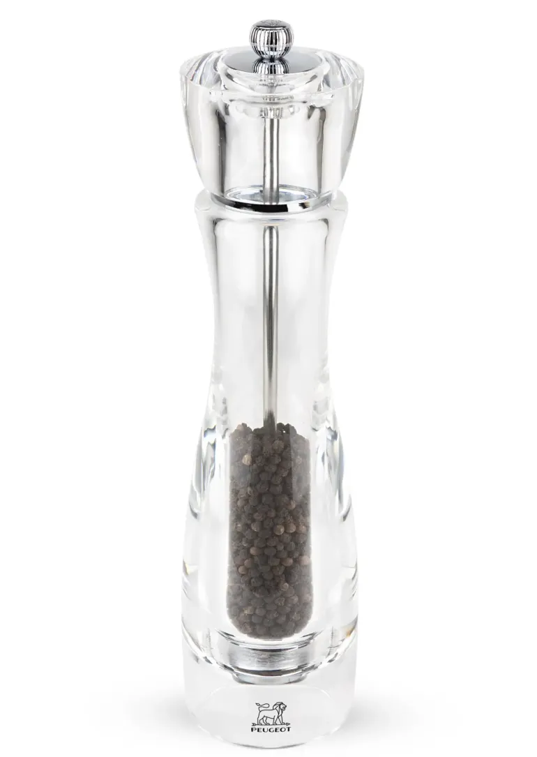 PEUGEOT VITTEL Młynek do pieprzu 23 cm / akryl + stal nierdzewna