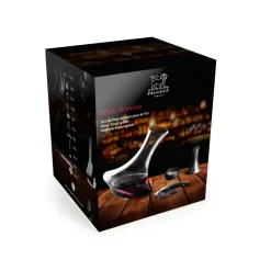 PEUGEOT WINE SERVICE Zestaw do wina 3 el / dekanter + akcesoria