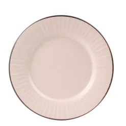 PRIMA DECO BRENTA Komplet obiadowy 18 el dla 6 os / kamionka / kaszmirowy mat