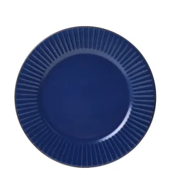 PRIMA DECO BRENTA Komplet obiadowy 54 el dla 18 os / kamionka / granatowy mat