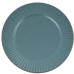 PRIMA DECO BRENTA Komplet obiadowy 36 el dla 12 os / kamionka / morski mat