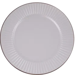 PRIMA DECO BRENTA Komplet obiadowy 54 el dla 18 os / kamionka / szary mat