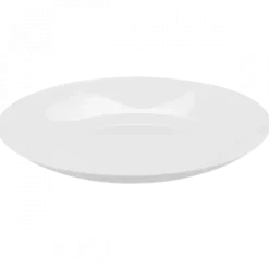 PRIMA DECO CLASSIC Komplet obiadowy OPALEX 54 el dla 18 os / z miseczką / biały / szkło hartowane