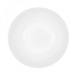 PRIMA DECO CLASSIC Komplet obiadowy OPALEX 18 el dla 6 os / z miseczką / biały / szkło hartowane