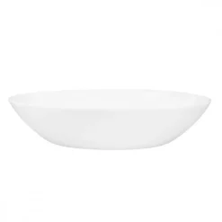 PRIMA DECO CLASSIC Talerz głęboki do zupy 20 cm / biały / szkło hartowane