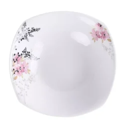 PRIMA DECO Komplet obiadowy 18 el 6 os Azalia kwadrat