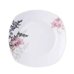PRIMA DECO Komplet obiadowy 18 el 6 os Azalia kwadrat
