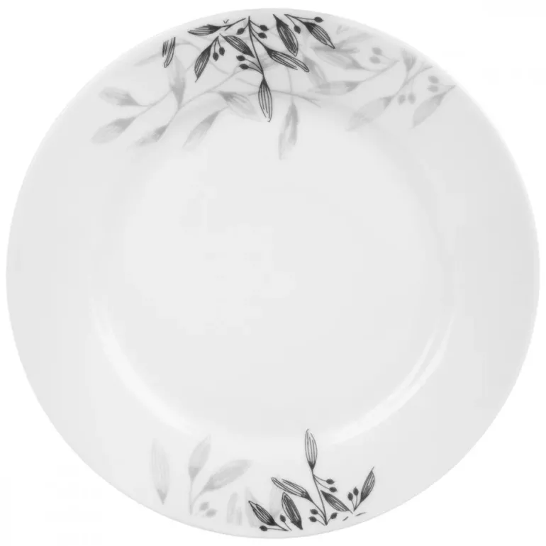 PRIMA DECO Komplet obiadowy 54 el dla 18 os NATURA / okrągły / porcelana