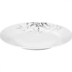 PRIMA DECO Komplet obiadowy 18 el dla 6 os NATURA / okrągły / porcelana