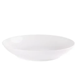 PRIMA DECO Komplet obiadowy porcelanowy 20 el 4 os z filiżanką kremowy