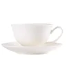 PRIMA DECO Komplet 12x Filiżanka 220 ml ze spodkiem / ecru