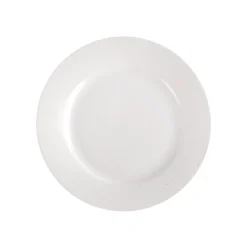 PRIMA DECO Talerz porcelanowy deserowy 15 cm biały