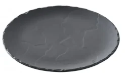 REVOL BASALT Talerz do serwowania / obiadowy 28,5 cm / imitacja kamienia łupkowego