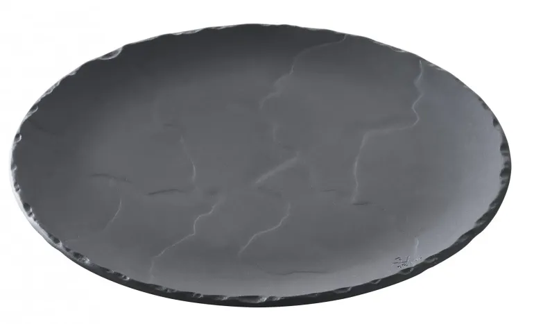 REVOL BASALT Talerz do serwowania / obiadowy 28,5 cm / imitacja kamienia łupkowego