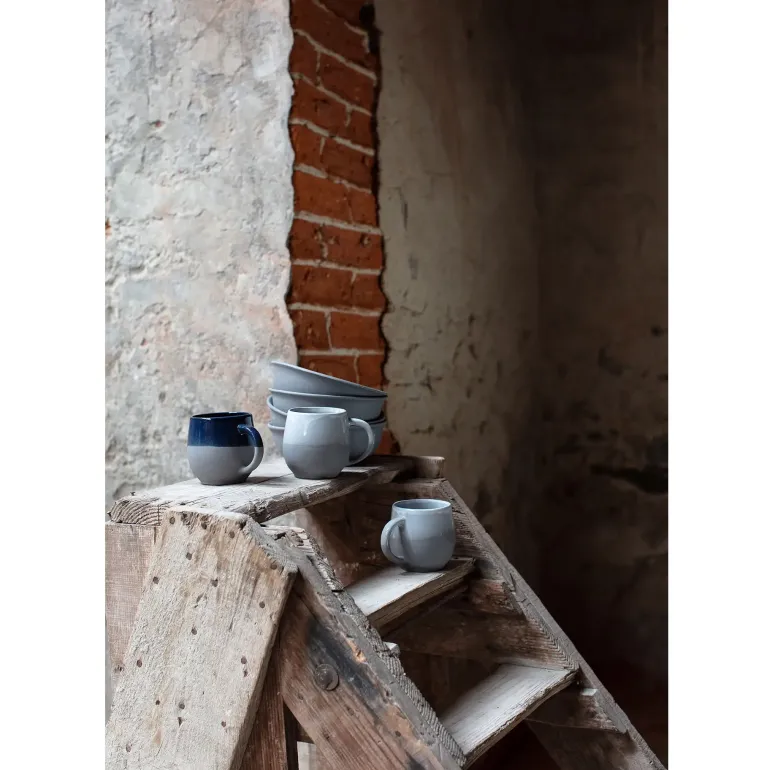 REVOL No.W Kubek 330 ml niebieski / glina ceramiczna