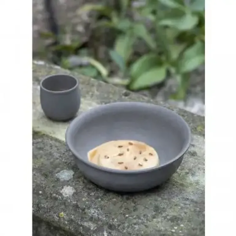 REVOL No.W Miska 17,3 cm szary / glina ceramiczna
