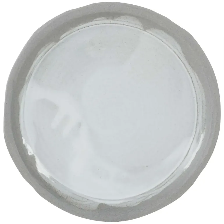 REVOL No.W Talerz deserowy 21 cm biały / glina ceramiczna