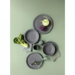 REVOL No.W Talerz głęboki 21 cm szary / glina ceramiczna