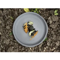 REVOL No.W Talerz obiadowy 26 cm szary / glina ceramiczna