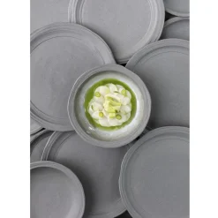 REVOL No.W Talerz obiadowy 26 cm szary / glina ceramiczna
