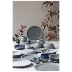 REVOL No.W Talerz płaski 28,5 cm niebieski / glina ceramiczna