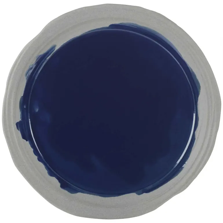 REVOL No.W Talerz płaski 28,5 cm niebieski / glina ceramiczna