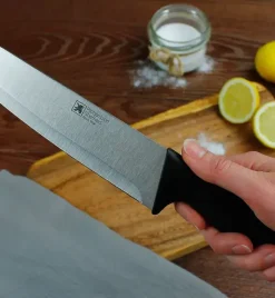 RICHARDSON SHEFFIELD ADVANTAGE Noże kuchenne 5 elementów z listwą magnetyczną