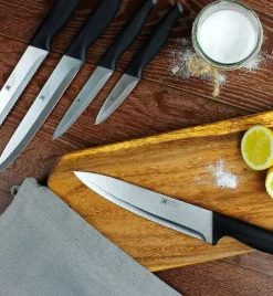 RICHARDSON SHEFFIELD ADVANTAGE Noże kuchenne 5 elementów z listwą magnetyczną