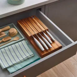 RICHARDSON SHEFFIELD FORME Zestaw 5 noży kuchennych w bloku do szuflady