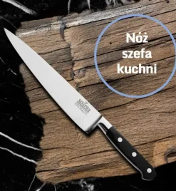 RICHARDSON SHEFFIELD Noże kuchenne V Sabatier 5 el w bloku / stal nierdzewna najwyższej jakości