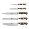 RICHARDSON SHEFFIELD VIRTUOSE Zestaw 5 noży kuchennych w bloku drewnianym