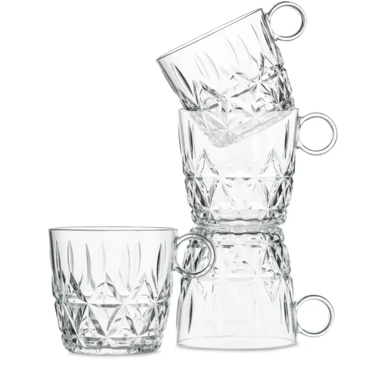 SAGAFORM Zestaw filiżanek piknikowych 200 ml 4 szt. / akryl