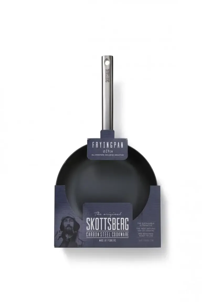 SKOTTSBERG | CARBON STEEL | Patelnia 24cm STAL WĘGLOWA