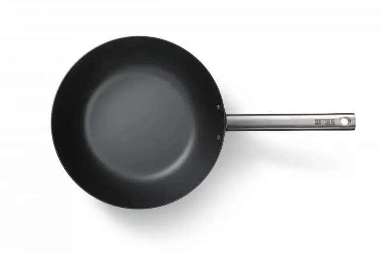 SKOTTSBERG | CARBON STEEL | Wok 28cm STAL WĘGLOWA
