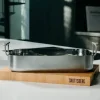 SKOTTSBERG STAINLESS STEEL Brytfanna z rusztem 35x25 cm