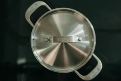 SKOTTSBERG STAINLESS STEEL Garnek 4,75 l z pokrywką 24 cm / stal nierdzewna