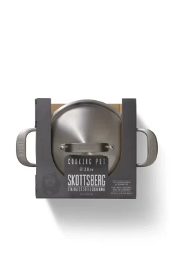 SKOTTSBERG STAINLESS STEEL Garnek 3,3 l z pokrywką 20 cm