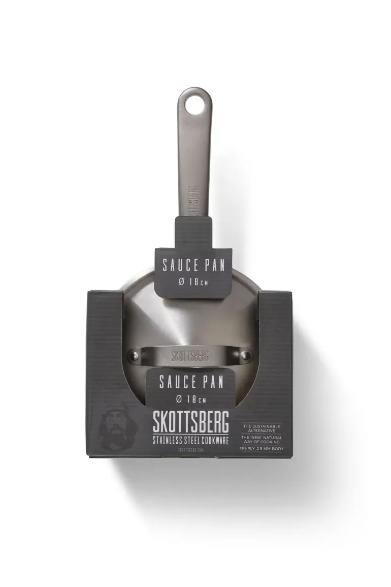 SKOTTSBERG STAINLESS STEEL Rondel 2,2 l pokrywką 18 cm