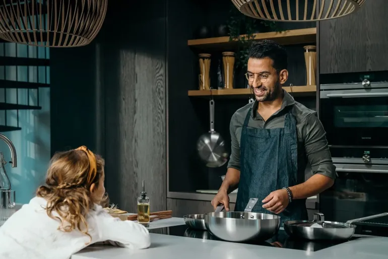 SKOTTSBERG | STAINLESS STEEL | Wok 28 cm STAL NIERDZEWNA