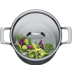 SPRING MERIDIAN INTENSE PRO Zestaw garnków z pokrywkami + patelnia 28 cm / 7 elementów / indukcja