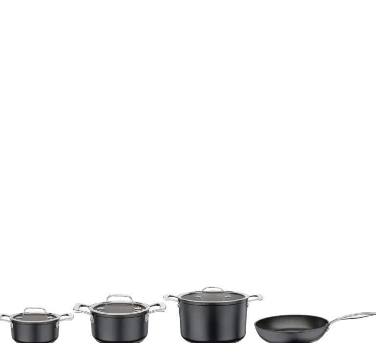 SPRING MERIDIAN INTENSE PRO Zestaw garnków z pokrywkami + patelnia 28 cm / 7 elementów / indukcja