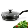 STARKE PRO CELEBRITY MARBLE Patelnia głęboka 28 cm + pokrywka / non-stick / indukcja
